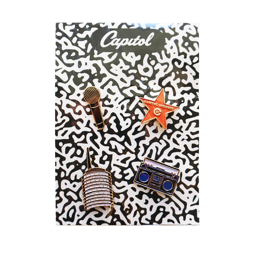 Capitol Records Lapel Pin (4 PC)