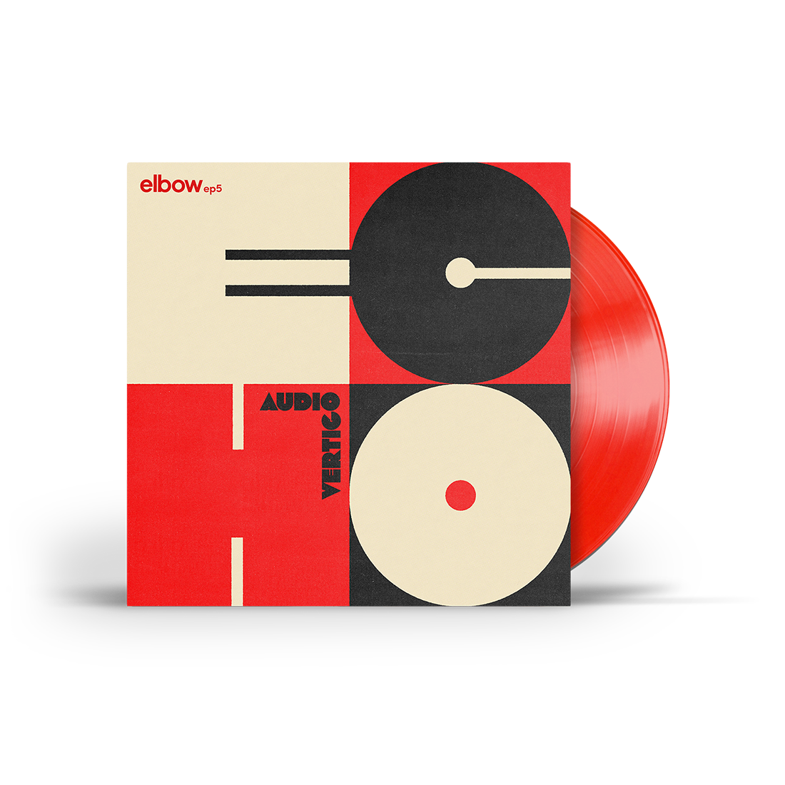 AUDIO VERTIGO ECHO elbow EP5 - 12" Store Exclusive Red Vinyl